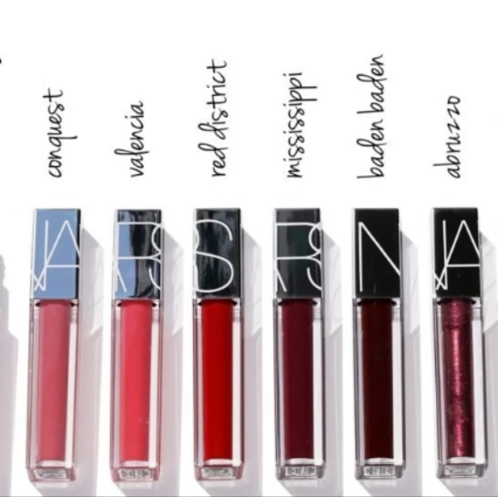 Valencia Nars Bright Pink Full Vinyl Lip Lacquer Brand New Authentic